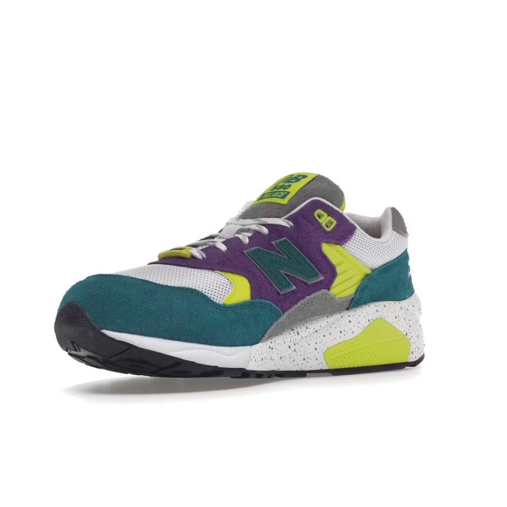 New Balance Palace 580 Violet Green Purple MT580PC2 Retro Low Top Sneakers 11.5 - Picture 2 of 13